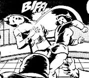 Chapel fighting comic