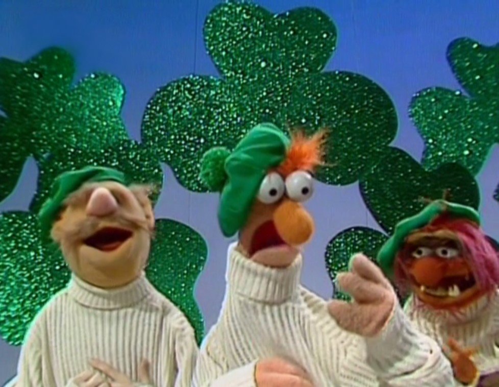 cartoon muppets animal st patricks day