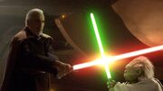 Dooku vs Yoda