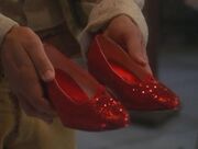 Red ruby slippers