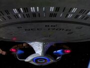 Enterprise-d deflecteur