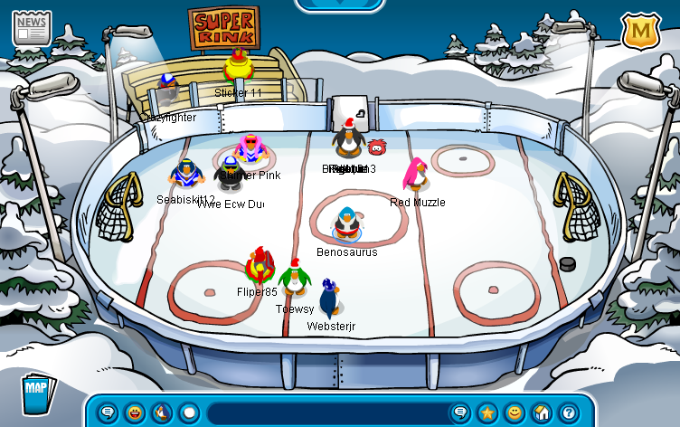 Play Penguin Iceberg Hockey for Free!