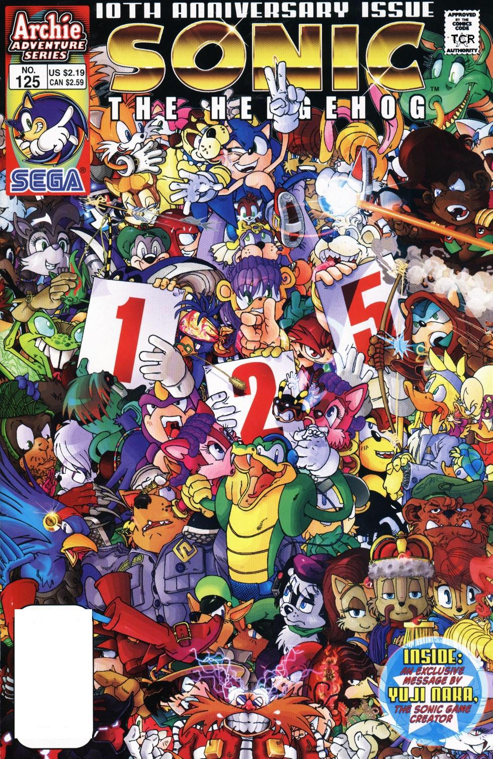 Archie Sonic the Hedgehog Issue 125 - Sonic News Network, the ...