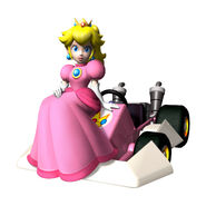 Princess Peach - The Mario Kart Racing Wiki - Mario Kart, Mario Kart DS