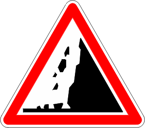 panneau de signalisation zone de rencontre