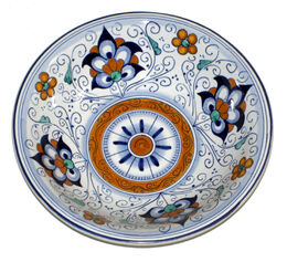 Faience Plate Traditional