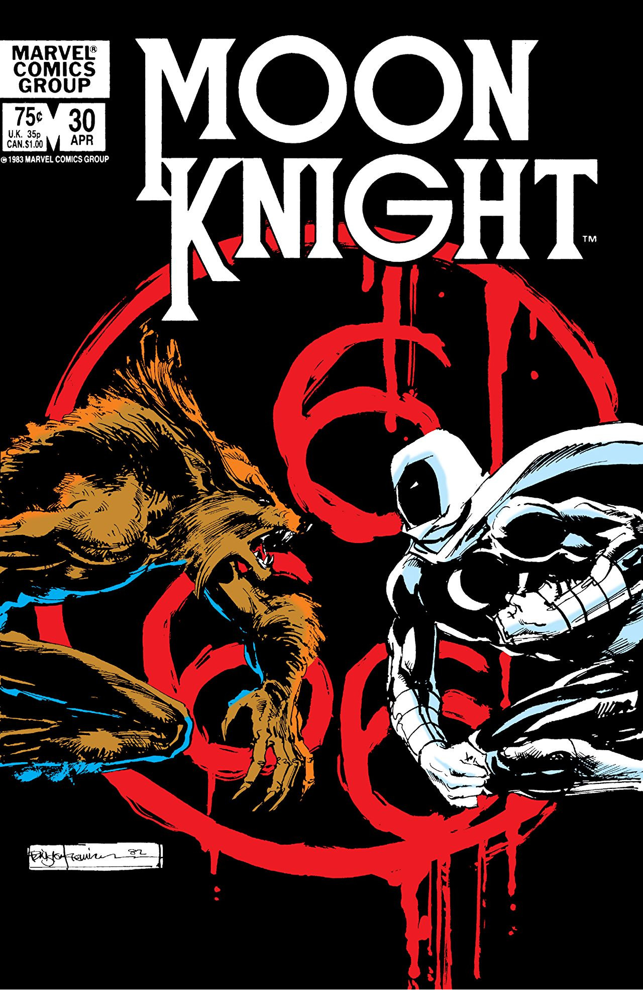 Moon Knight Vol 1 30 Marvel Comics Database