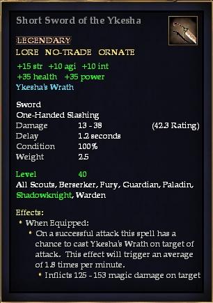 How To Upgrade Blade Of Ykesha | short sword of the ykesha eq2i the everquest 2 wiki How To Upgrade Blade Of Ykesha | short sword of the ykesha eq2i the everquest 2 wiki