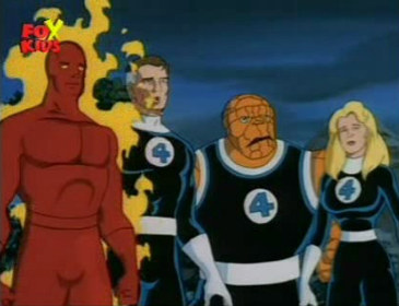 FANTASTIC FOUR CARTOON fantastic four cartoon: