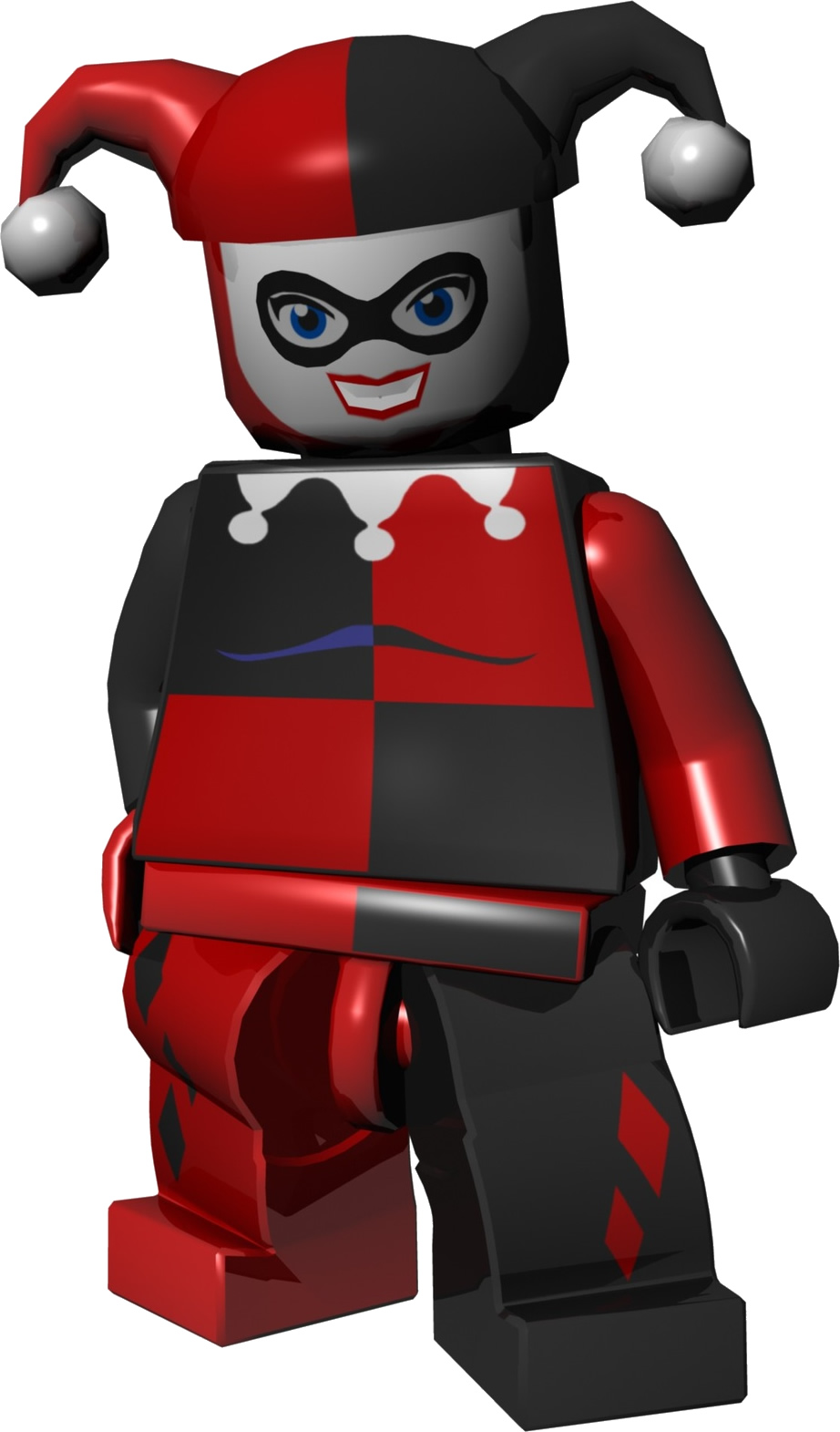 harley quinn lego car