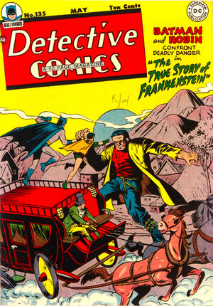 Cover for Detective Comics #135 (1948)