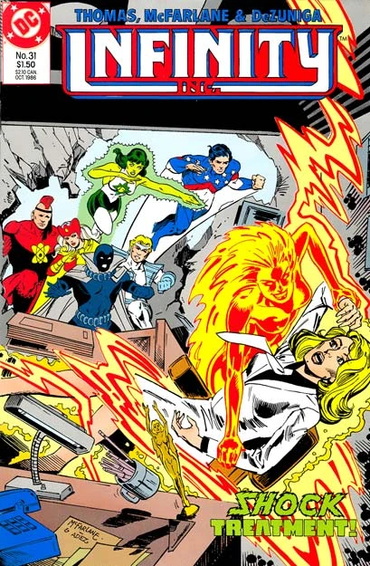 Infinity Inc. Vol 1 31 DC Comics Database
