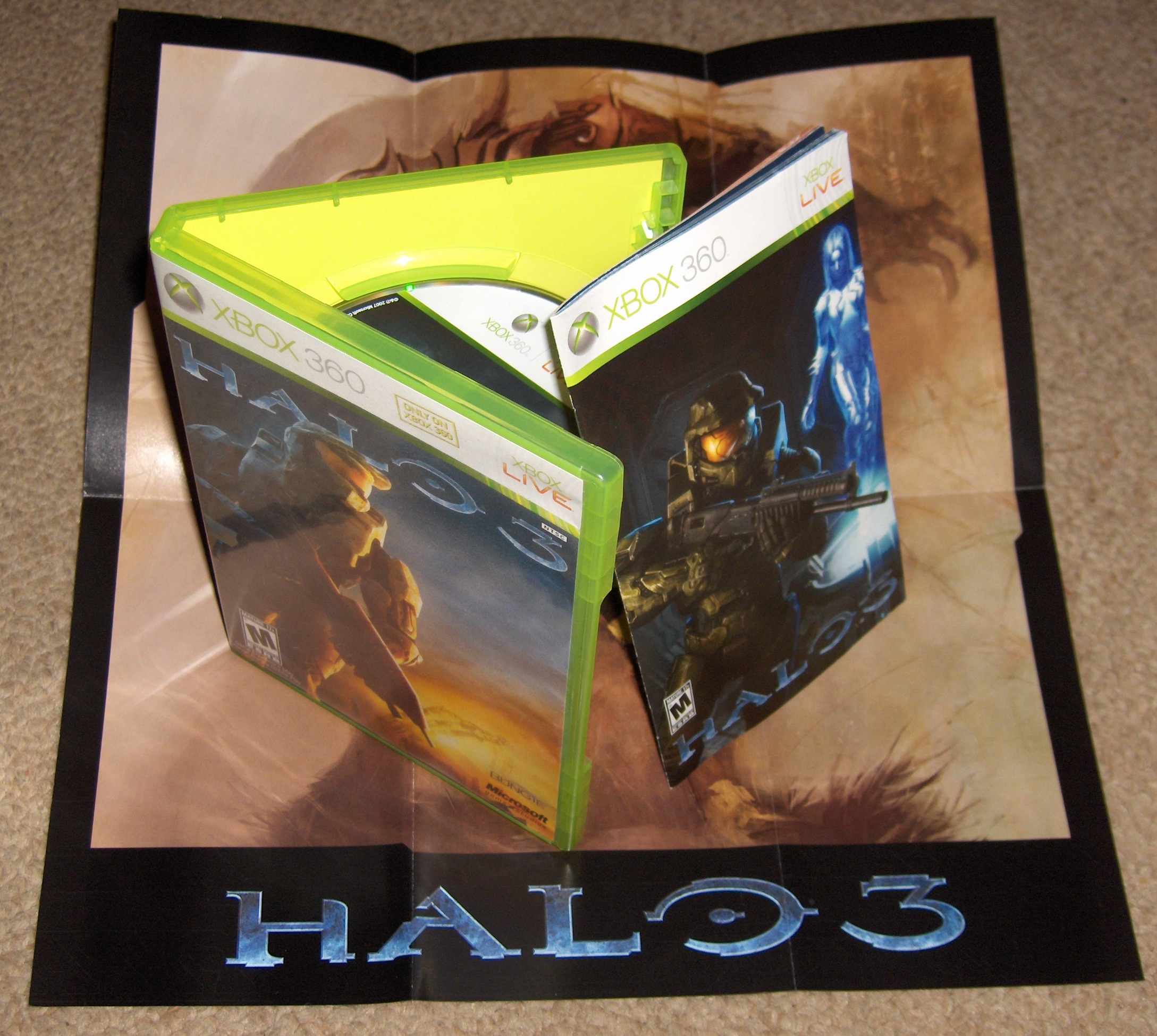 Image of contents, Halo 3 Standard