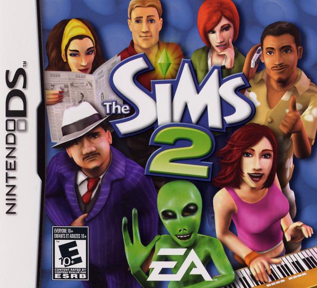 The Sims 2 NDS front