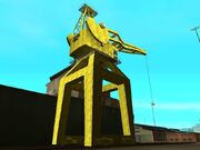 Easter basin crane