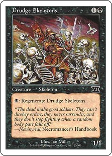 Drudge Skeletons - The Magic: The Gathering Wiki - Magic: The Gathering 