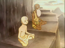 Aang clears his chakras
