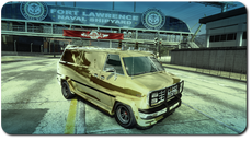 Gold BRT Van