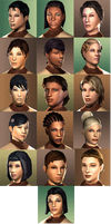 Faces of the exile