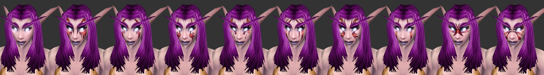 Night Elf Female Old Hd Model Preview Page 5