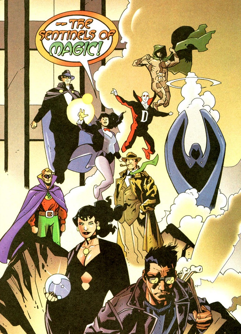 Sentinels Of Magic Book Cover Art Mike Mignola Art Classic Comic Books