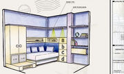 Contoh Sketsa Interior Kamar Anak, Proses Desain Interior di Annahape Studio