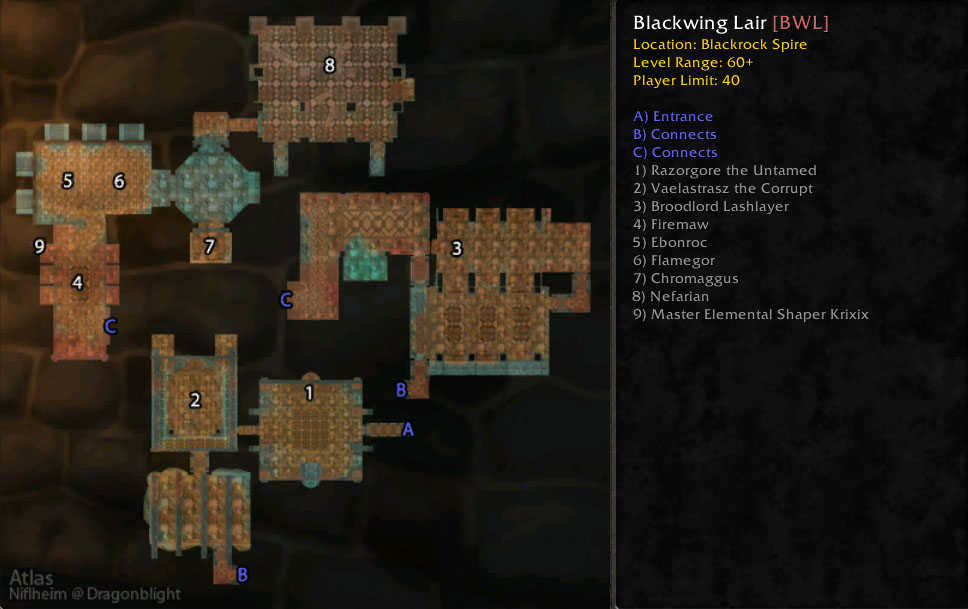 Blackwing Layer Map