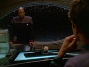 Sisko und Bashir sprechen über Sektion 31