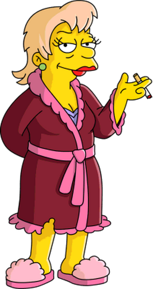 Mrs Muntz Simpson Wiki En Español La Wiki De Los Simpson 