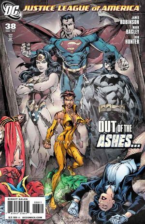 Cover for Justice League of America #38 (2009)