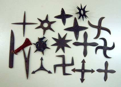 Shuriken http://img1.wikia.nocookie.net/__cb20091106134617/ninjagaiden/images/6/68/Shuriken-c.gif