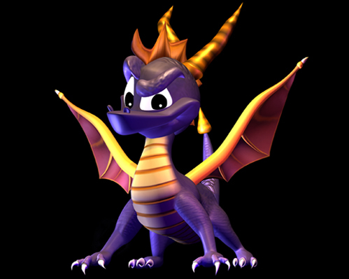spyro the dragon video game art