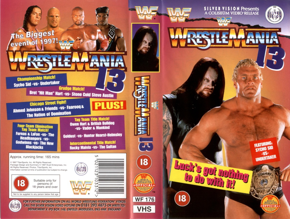Image result for wrestle mania 1997 poster