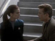 Christopher Brynner findet Jadzia Dax