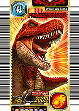 dinosaur king cards black t rex