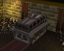 Count Draynor's coffin