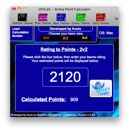 Arena point calculator WoWWiki Your guide to the World of Warcraft