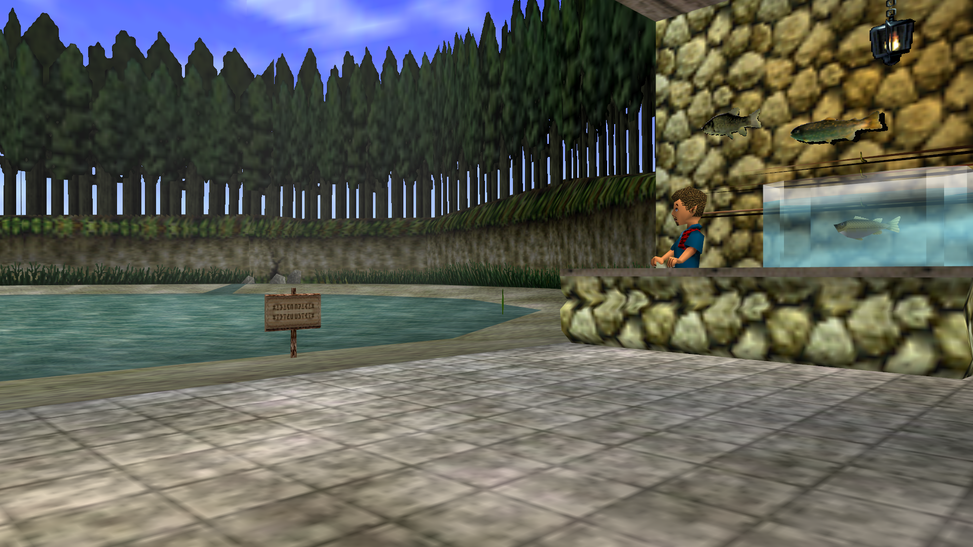Fishing Pond Zeldapedia, the Legend of Zelda wiki Twilight Princess