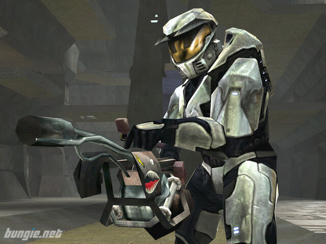 The Flamethrower as it appeared in Halo PC.