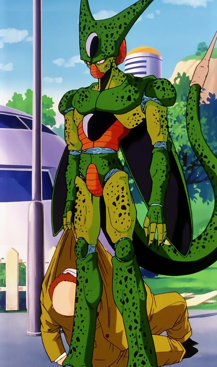 Imperfect Cells Mouth Looks Exactly Like His Crotch Dragonball Forum 