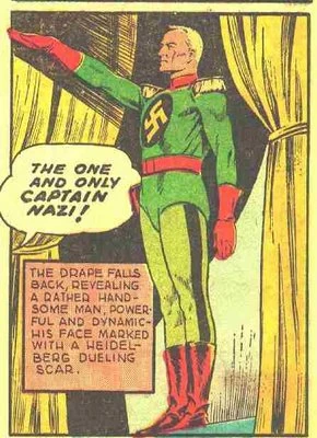 Captain Nazi Public Domain Super Heroes