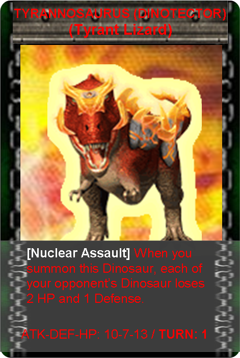 dinosaur king cards black t rex