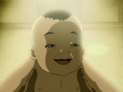 Aang als baby