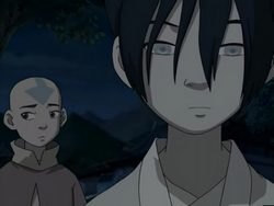 Aang en Toph