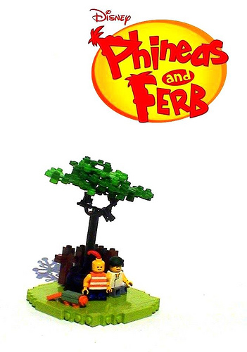 phineas ferb lego