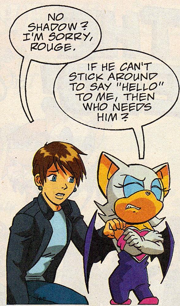 Rouge the Bat (Sonic X) - Mobius Encyclopaedia - Sonic the Hedgehog Comics