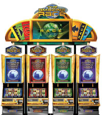 Amazing race slots machines