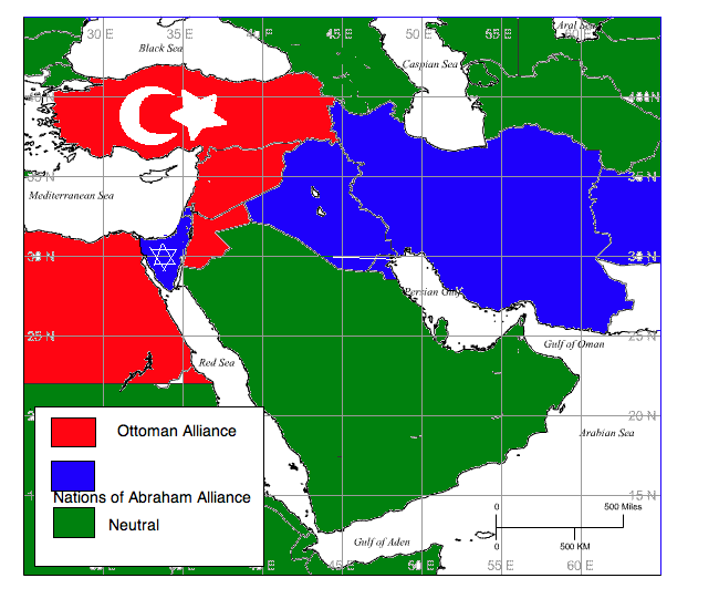 The Map of the World After The War