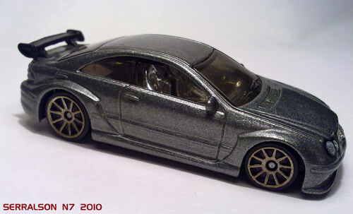 Amg mercedes clk dtm hot wheels #7