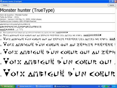 Mitsarugi font 2